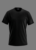 Zetra | Siyah Pamuk Regular Fit Tee